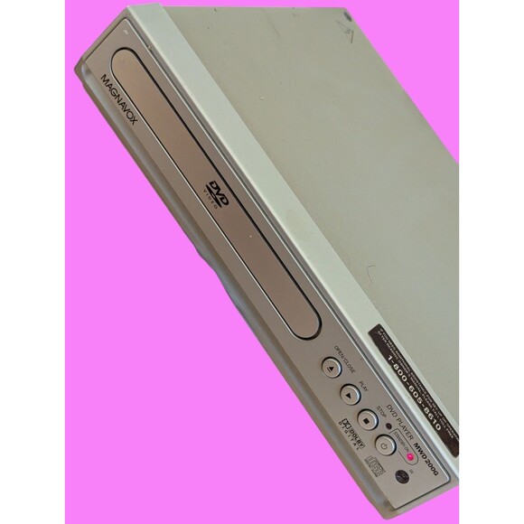 MAGNAVOX DVD Player MWD200G Silver Tested Works Great No Remote Dolby Digital - Picture 2 of 7